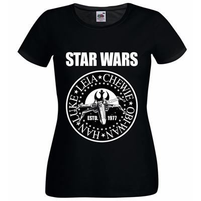 Дамска тениска на STAR WARS - DARK SIDE